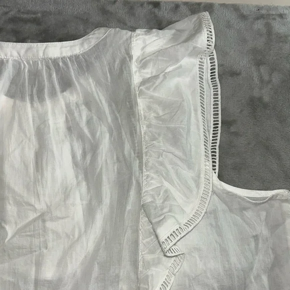 Gap Lucille off white peasant blouse - Picture 11 of 14